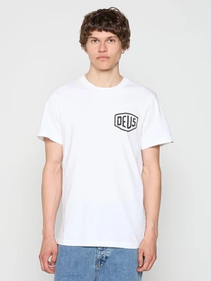 T-shirt z nadrukiem Deus Ex Machina biały