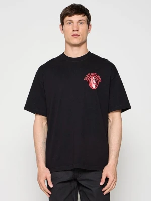 T-shirt z nadrukiem Deus Ex Machina czarny
