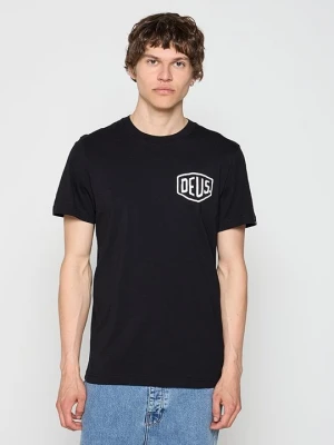 T-shirt z nadrukiem Deus Ex Machina czarny