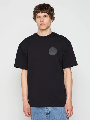 T-shirt z nadrukiem Deus Ex Machina czarny
