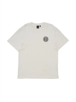 T-shirt z nadrukiem Deus Ex Machina mleczny