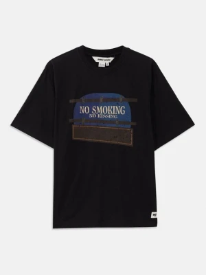 T-shirt z nadrukiem Dhruv Kapoor czarny