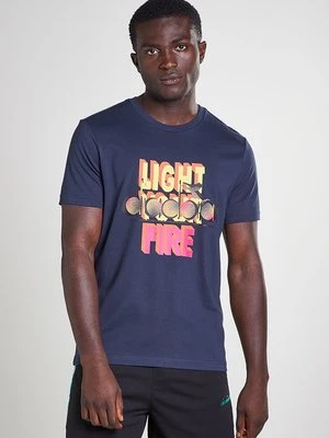 T-shirt z nadrukiem Diadora