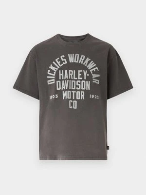 Zdjęcie produktu T-shirt z nadrukiem Dickies czarny melanż