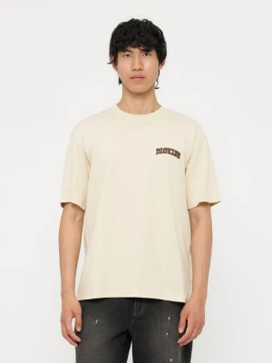 T-shirt z nadrukiem Dickies beżowy