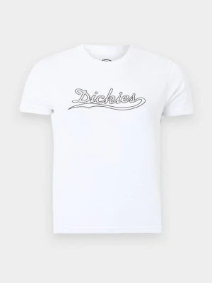 T-shirt z nadrukiem Dickies biały