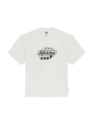 T-shirt z nadrukiem Dickies biały