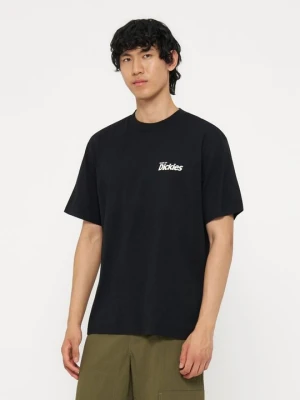 T-shirt z nadrukiem Dickies czarny