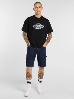 T-shirt z nadrukiem Dickies czarny