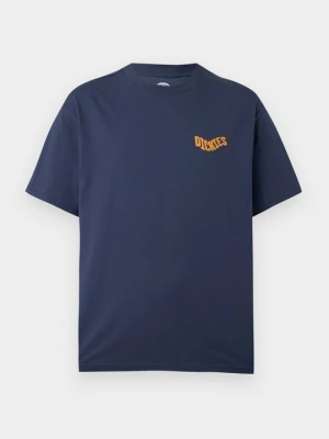 T-shirt z nadrukiem Dickies granatowy