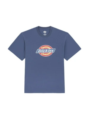 T-shirt z nadrukiem Dickies granatowy