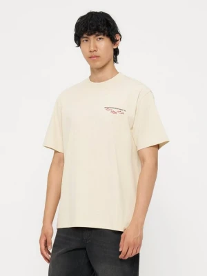 T-shirt z nadrukiem Dickies mleczny