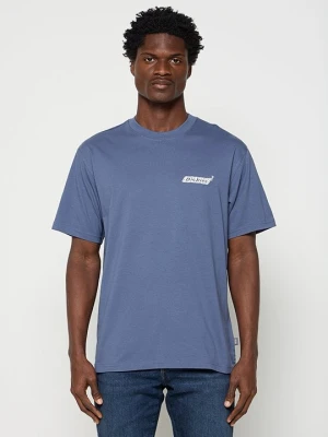 T-shirt z nadrukiem Dickies niebieski