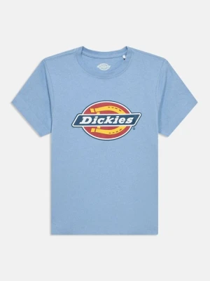T-shirt z nadrukiem Dickies niebieski