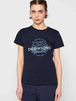 T-shirt z nadrukiem Didriksons