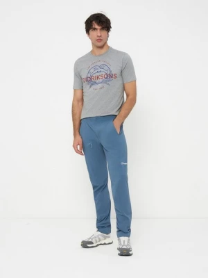 T-shirt z nadrukiem Didriksons szary
