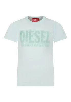 T-shirt z nadrukiem Diesel