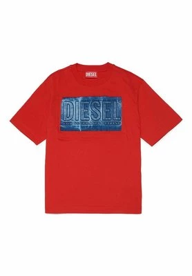 T-shirt z nadrukiem Diesel