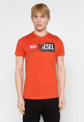 T-shirt z nadrukiem Diesel