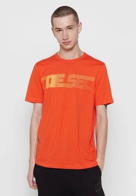 T-shirt z nadrukiem Diesel