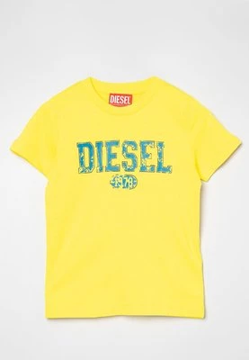 T-shirt z nadrukiem Diesel