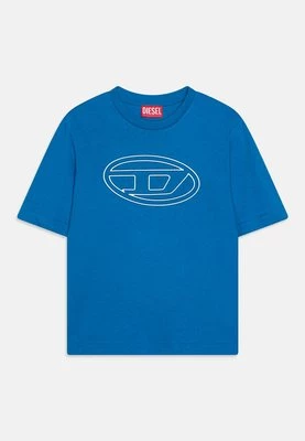 T-shirt z nadrukiem Diesel