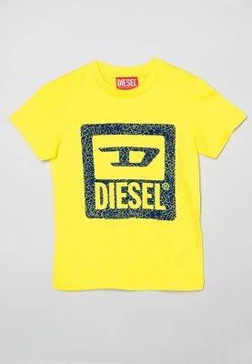 T-shirt z nadrukiem Diesel