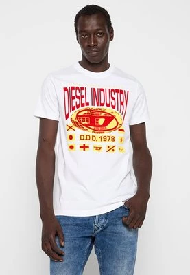 T-shirt z nadrukiem Diesel