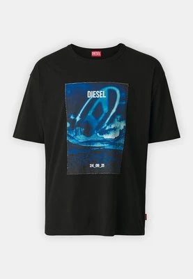 T-shirt z nadrukiem Diesel