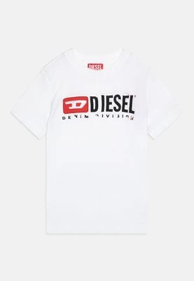 T-shirt z nadrukiem Diesel