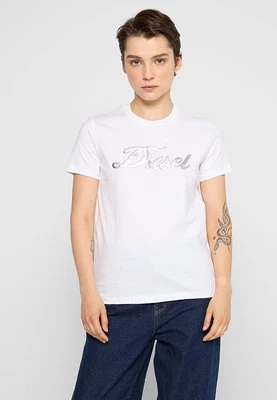 T-shirt z nadrukiem Diesel