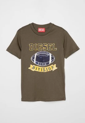 T-shirt z nadrukiem Diesel