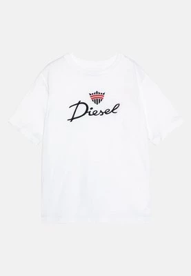 T-shirt z nadrukiem Diesel