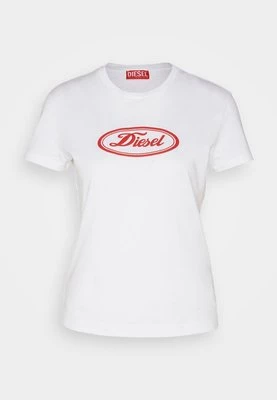 T-shirt z nadrukiem Diesel