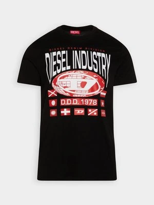 T-shirt z nadrukiem Diesel