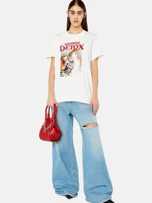 T-shirt z nadrukiem Diesel