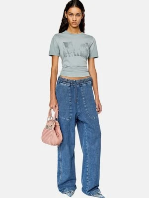 T-shirt z nadrukiem Diesel