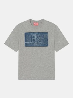 T-shirt z nadrukiem Diesel