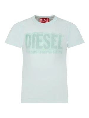 T-shirt z nadrukiem Diesel