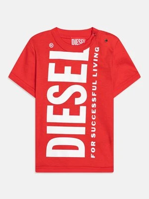 T-shirt z nadrukiem Diesel