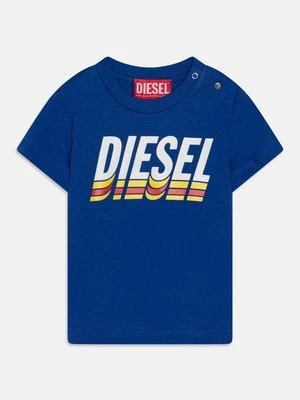 T-shirt z nadrukiem Diesel