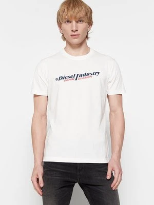 T-shirt z nadrukiem Diesel