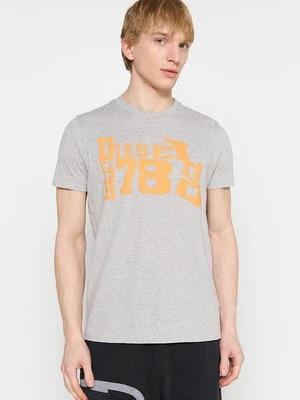T-shirt z nadrukiem Diesel