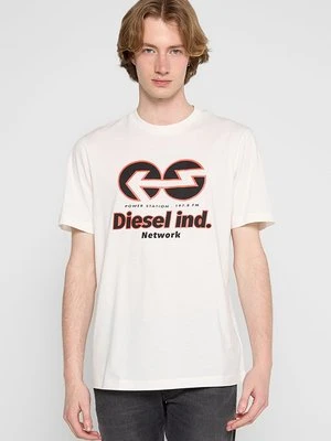 T-shirt z nadrukiem Diesel