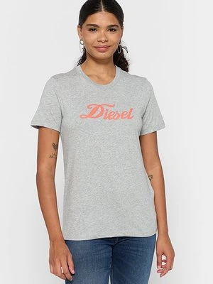 T-shirt z nadrukiem Diesel