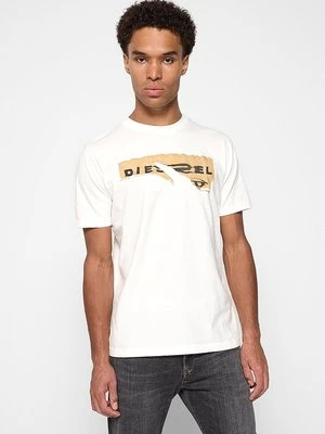 T-shirt z nadrukiem Diesel