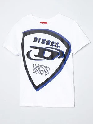 T-shirt z nadrukiem Diesel