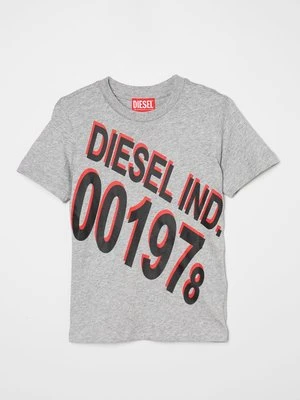 T-shirt z nadrukiem Diesel