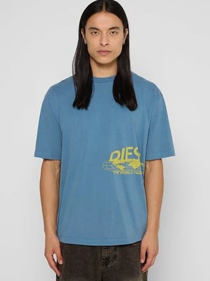 T-shirt z nadrukiem Diesel