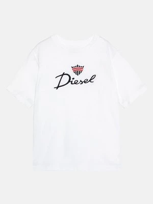 T-shirt z nadrukiem Diesel